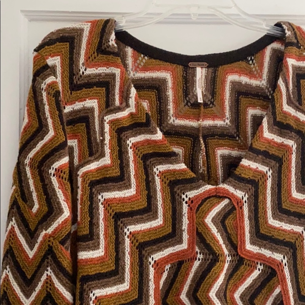 Patterned Sweater Dress